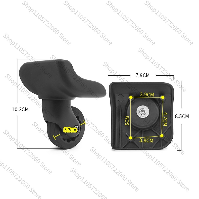 Silent Replacement Luggage Wheels - Für BW042 # Ersatz-Gepäckrad für Diplomat-Koffer,