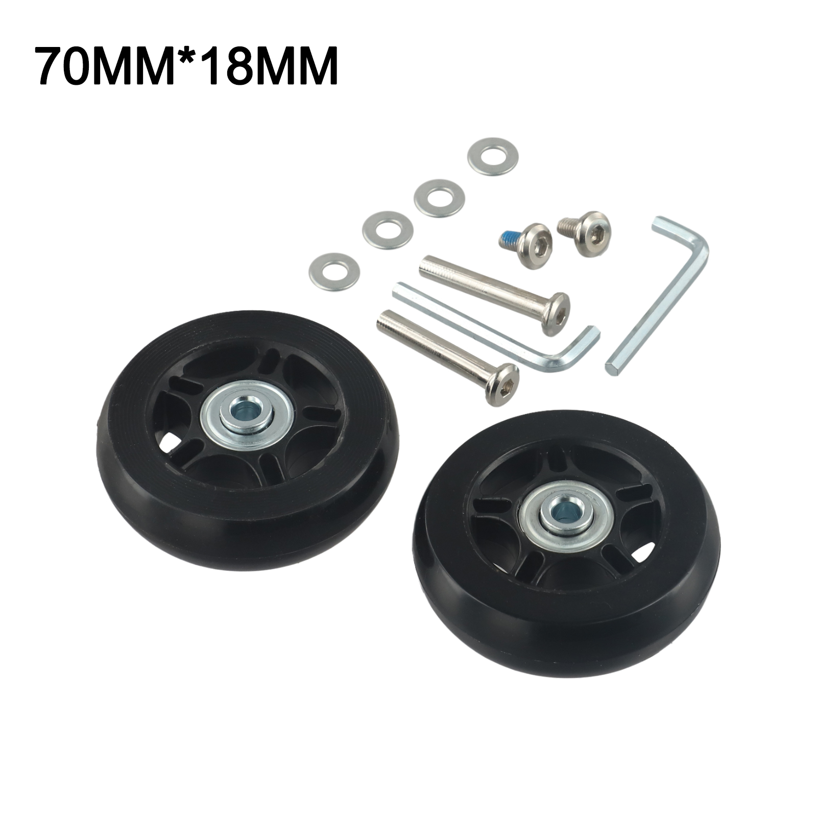 2 Stück Ersatzräder mit Schrau – Silent Replacement Luggage Wheels Bewertung und Preis