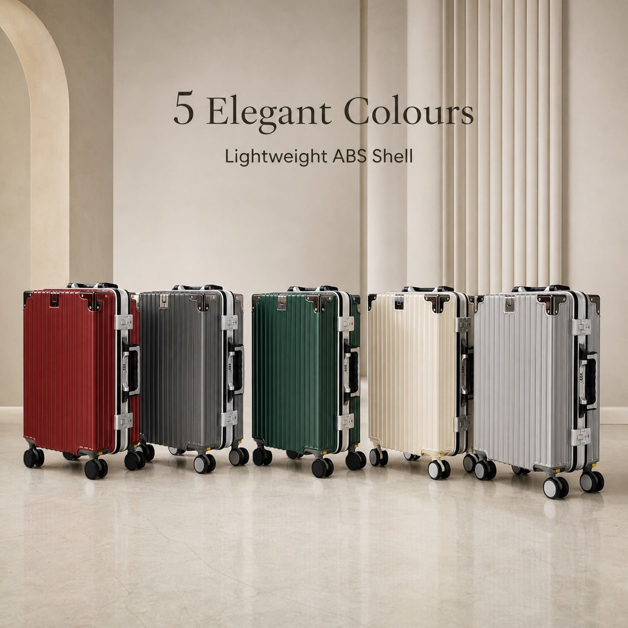 20 Zoll Handgepäck-Koffer, Flu – Cabin Size Lightweight Travel Trolley Bewertung und Preis