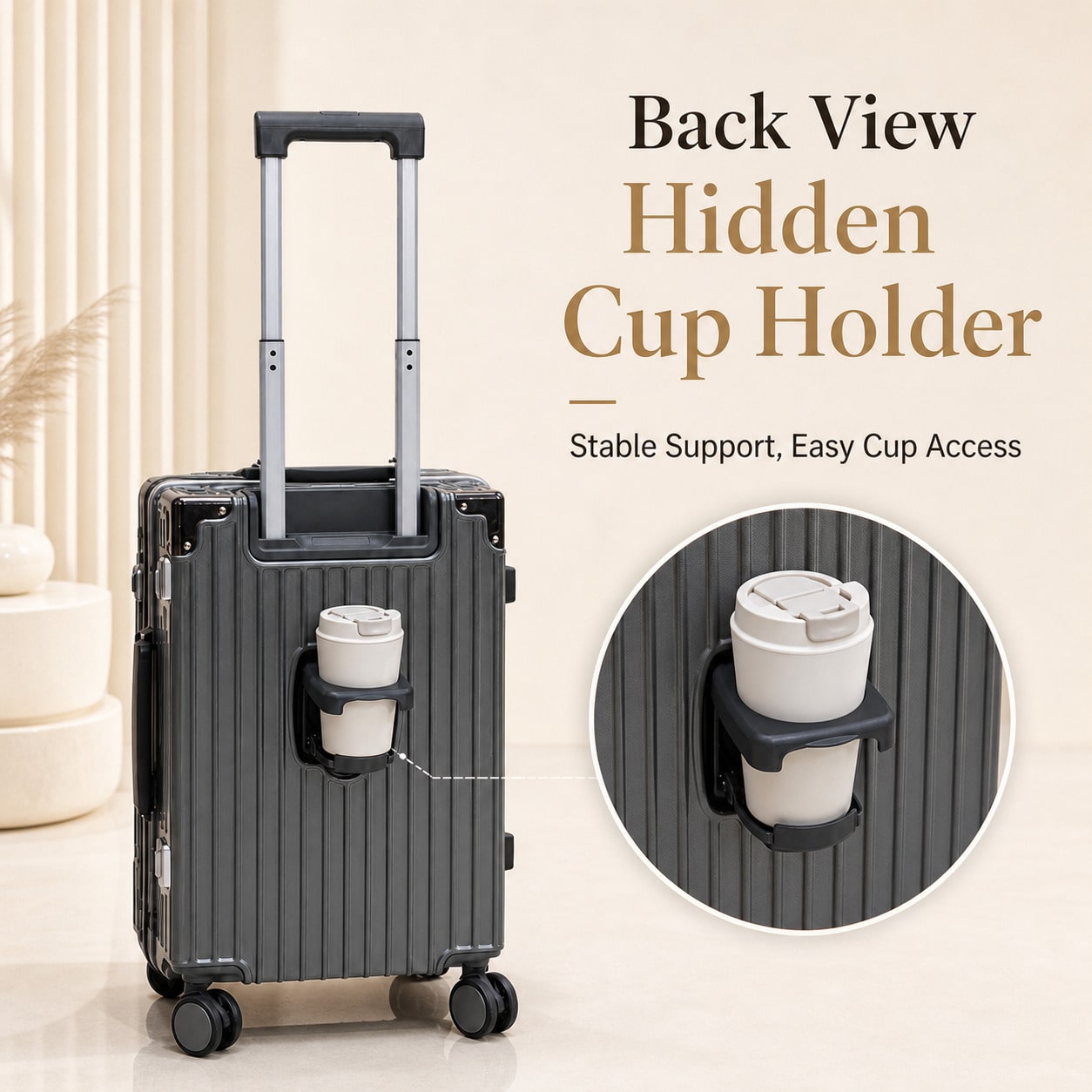 20 Zoll Handgepäck-Koffer, Flu – Cabin Size Lightweight Travel Trolley Bewertung und Preis