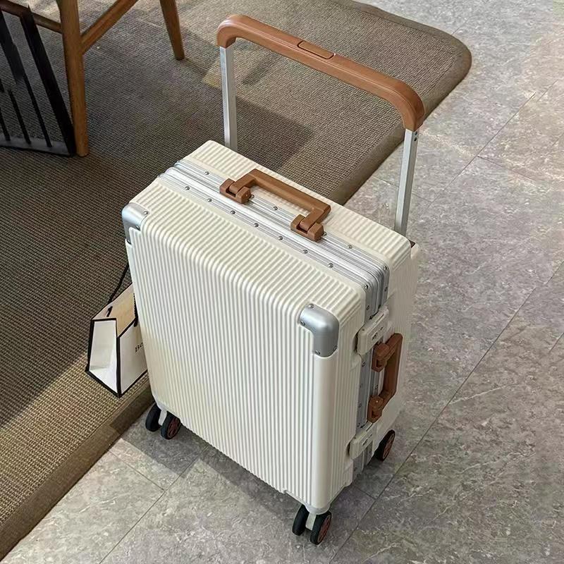 Neuer breiter Trolley-Koffer m – Aluminum Frame Carry On Luggage Bewertung und Preis
