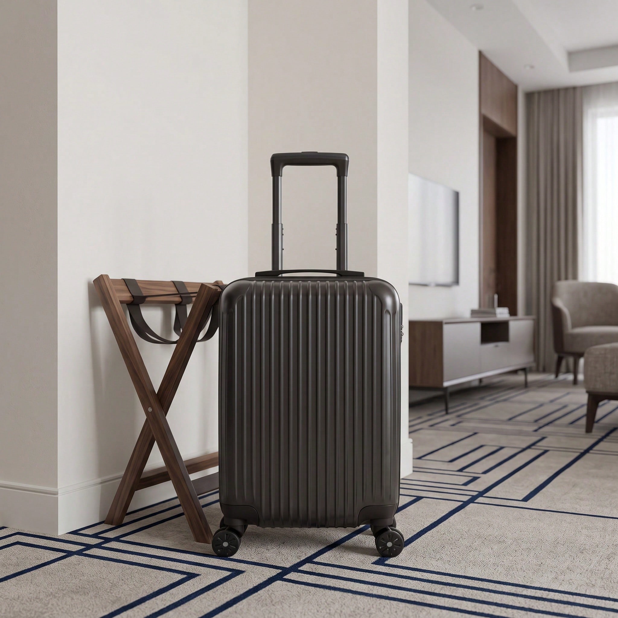 ABS Hartschalen-Reisekoffer, 2 – Spinner Wheel Rolling Suitcase 20 Inch Bewertung und Preis