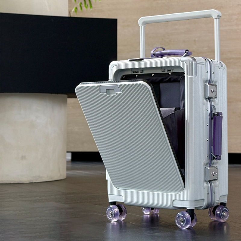 20/24/26 Zoll Reisekoffer mit  – Aluminum Frame Carry On Luggage Bewertung und Preis
