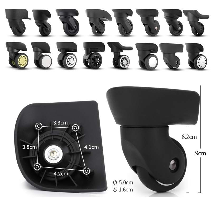 Gepäckräder für Samsonite-Zube – Silent Replacement Luggage Wheels Bewertung und Preis