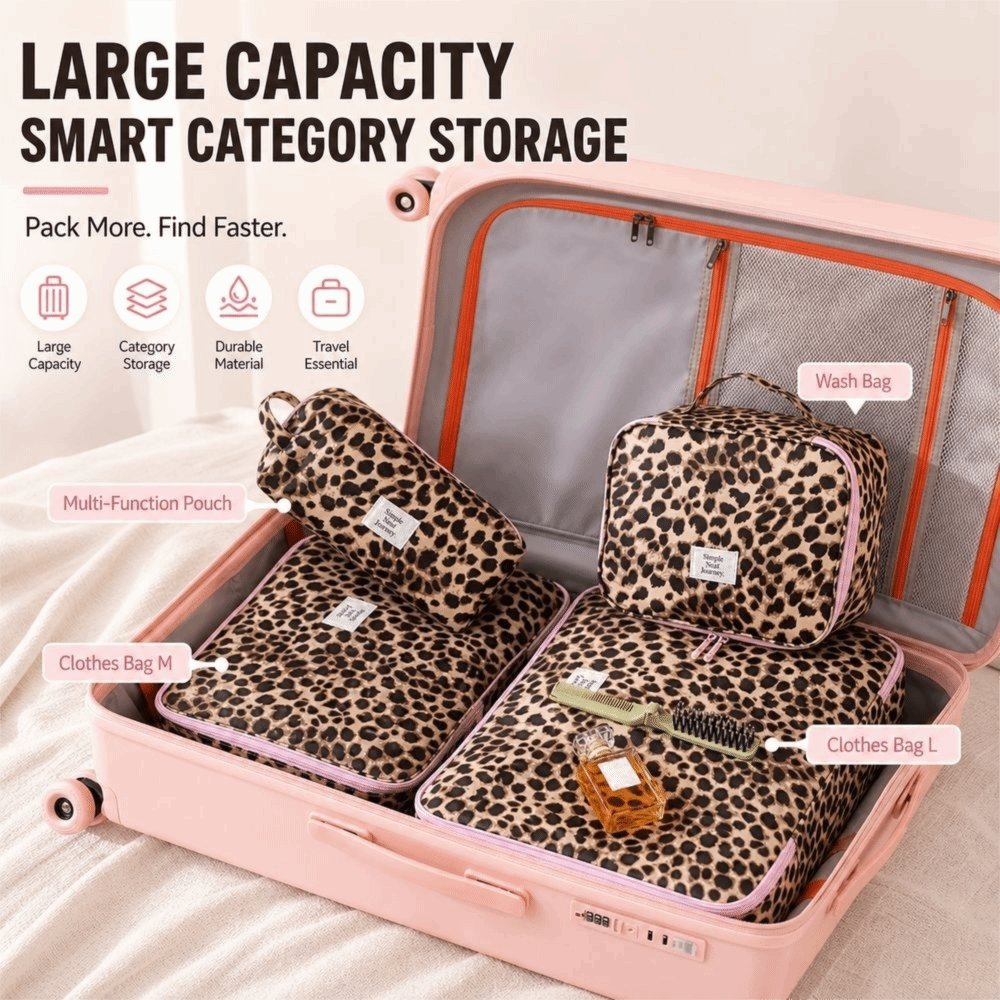 Wasserdichte Leoparden-Make-up – Cosmetic Bags Bewertung und Preis