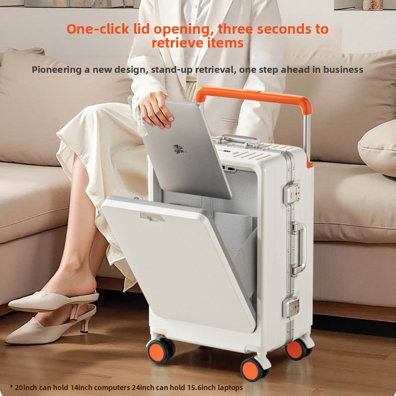 20/24/26 Zoll Aluminiumrahmen- – Spinner Wheel Rolling Suitcase 20 Inch Bewertung und Preis