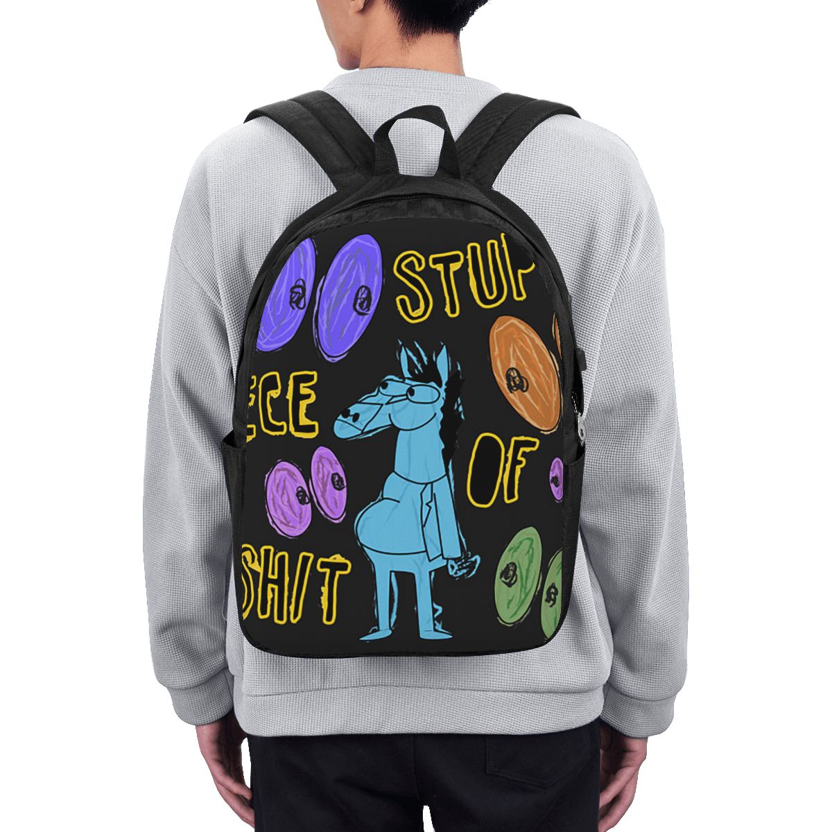 Cartoon Bojack Horseman Stupid – Backpacks Bewertung und Preis