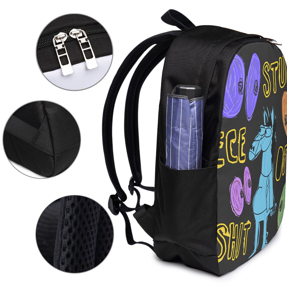 Cartoon Bojack Horseman Stupid – Backpacks Bewertung und Preis